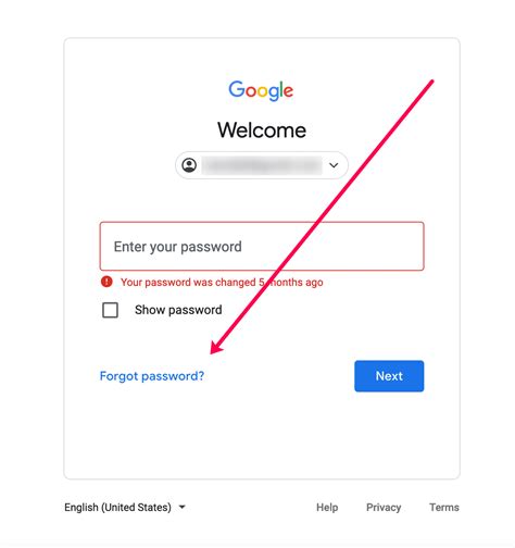 email login gmail forgot password